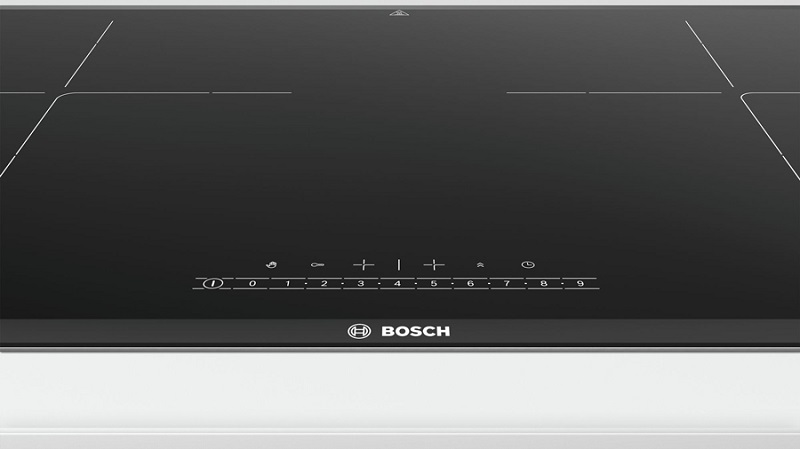 bảng điều khiển của Bếp Từ Bosch PPI82560MS bếp đôi Serie 8