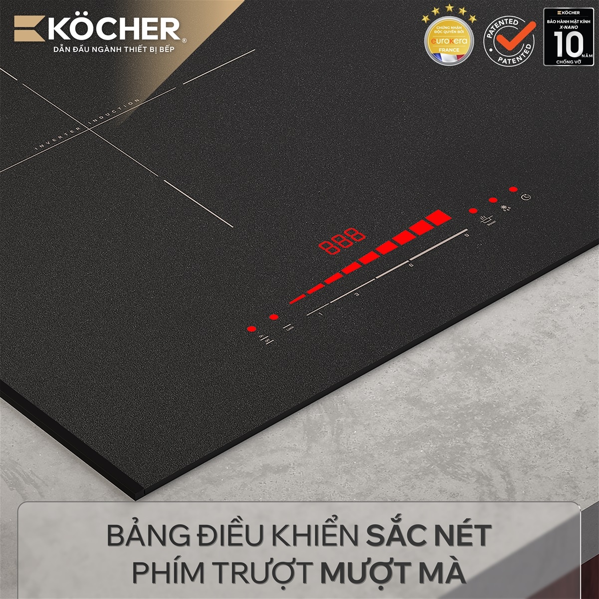 Lý do bạn nên chọn Bếp từ đôi Kocher X-NANO 7