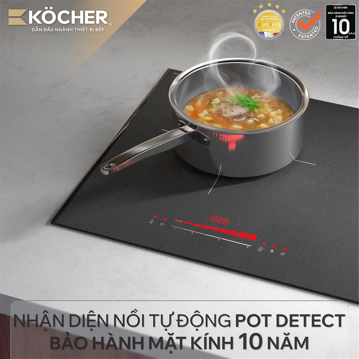 Thông số kĩ thuật bếp từ Kocher x-NANO-7