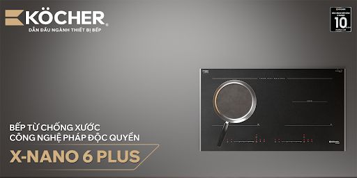 Bếp từ đôi Kocher X-NANO 6 Plus