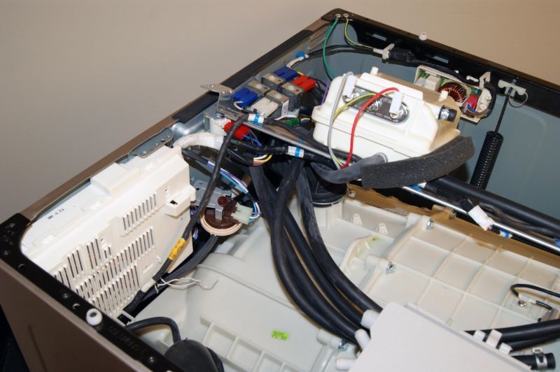 vị trí bo mạch máy-giặt