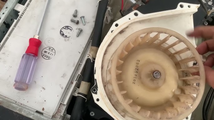 Quạt sấy Blower Fan bị kẹt hoặc hỏng
