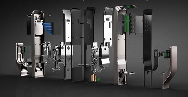 Khóa cửa vân tay có cấu tạo như thế nào?