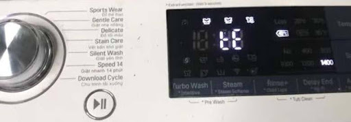 Máy giặt LG lỗi F ngược E (tE) là gì?
