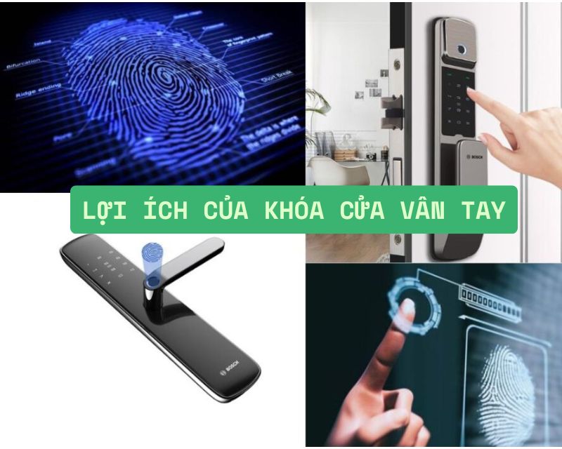 lợi ích của khóa cửa vân tay