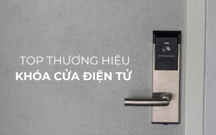 khóa cửa vân tay hãng nào tốt