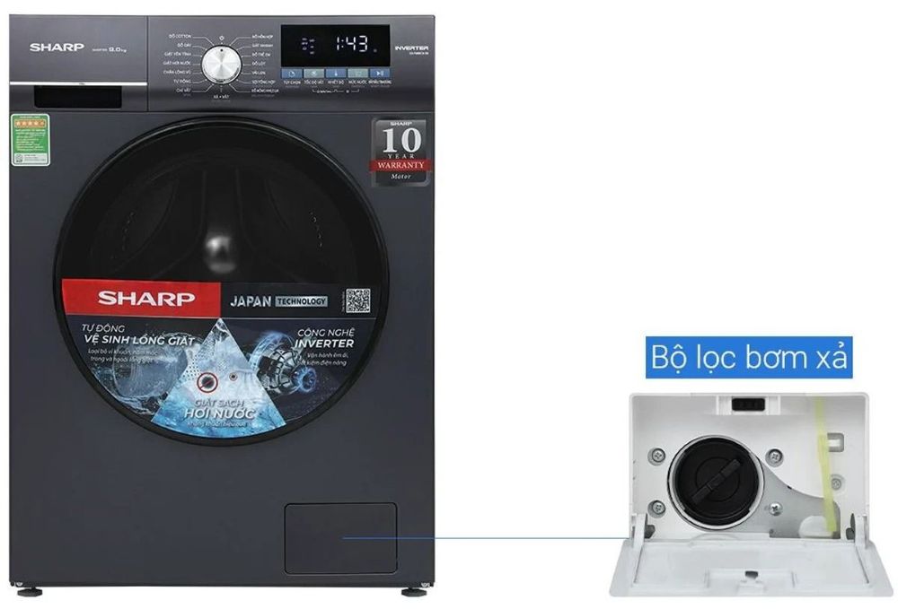 Nguyên nhân và cách sửa máy giặt Sharp lỗi E3