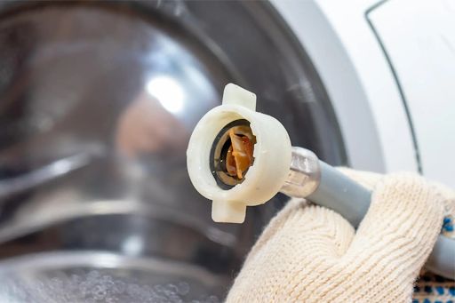 Lưới lọc van cấp nước bị tắc nghẽn