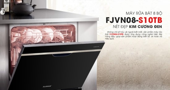 Máy rửa bát Fujishan là sản phẩm đến từ thương hiệu Nhật Bản