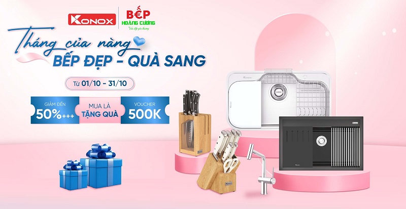 Ưu đãi hấp dẫn mừng Ngày Phụ nữ Việt Nam 20/10 cùng Konox