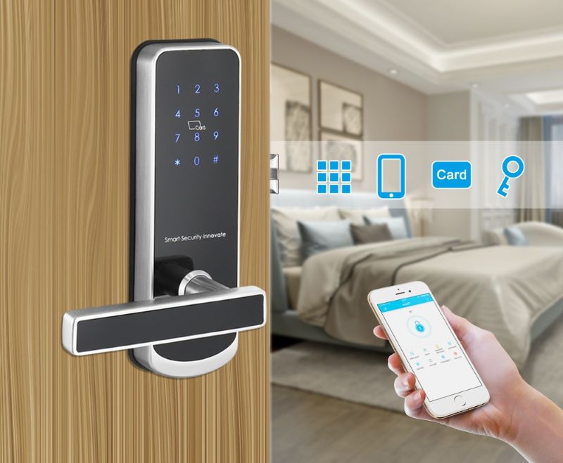 Các tính năng và tiện ích đi kèm khóa cửa điện tử