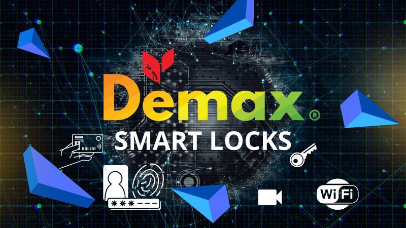 Thương hiệu khóa cửa điện tử Demax