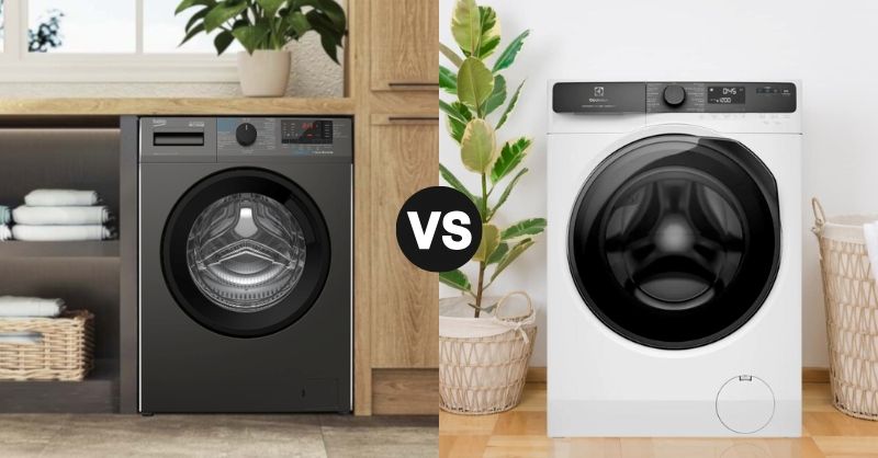 So sánh máy giặt Beko và Electrolux 