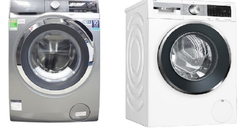 So sánh máy giặt Bosch và Electrolux 