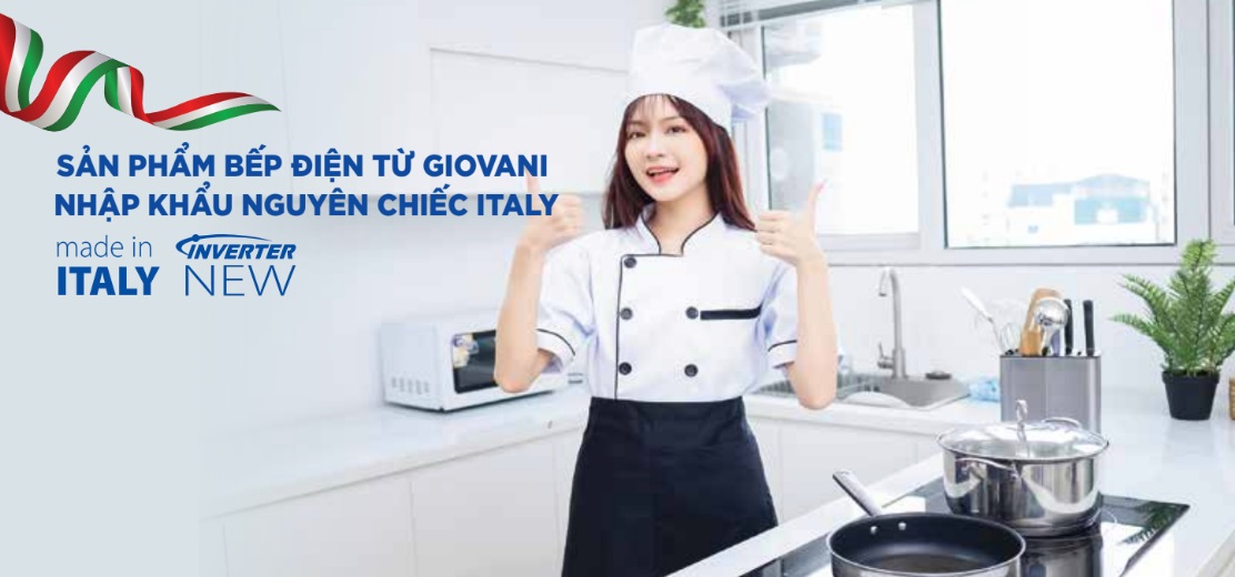 Đánh giá bếp từ Giovani về thiết kế