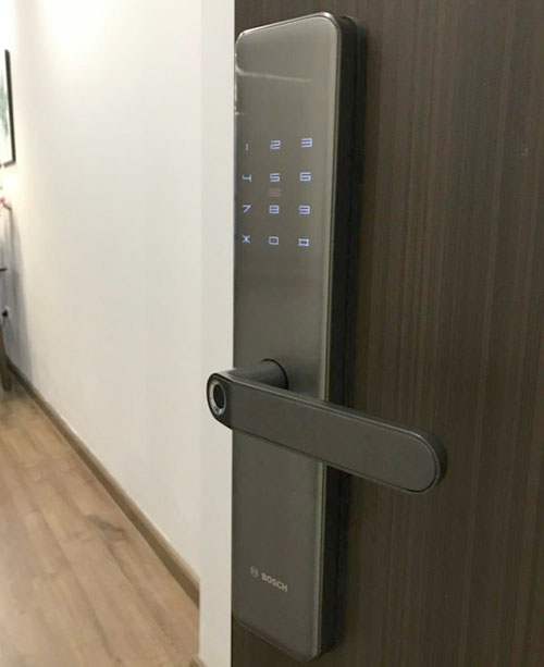 Khóa điện tử dành cho cửa phòng Bosch