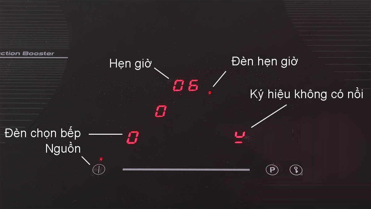 Hẹn giờ nấu bếp từ Fagor