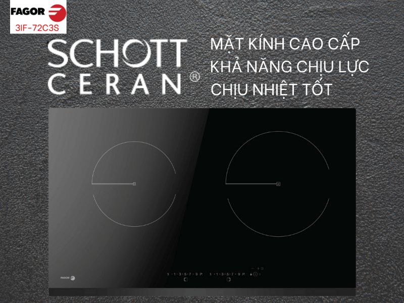 Đánh giá các đặc điểm của bếp từ Fagor 