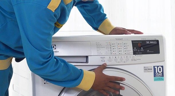 Bảo hành máy giặt Electrolux