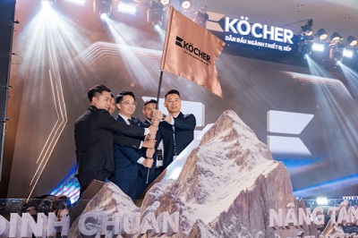 Bếp Hoàng Cương tham gia sự kiện Köcher: Ra mắt bộ nhận diện mới và Bếp từ Kocher X-Nano 