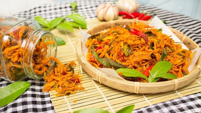 Thành phẩm và cảm nhận khi thưởng thức khô gà