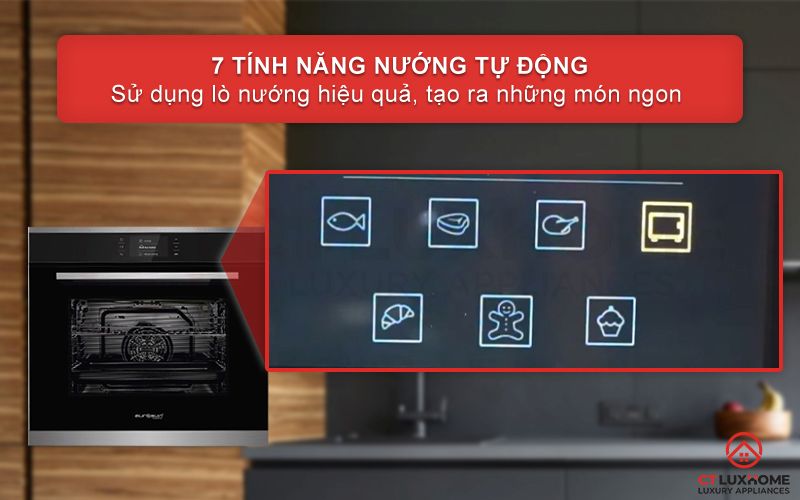 Tính năng của lò nướng âm tủ