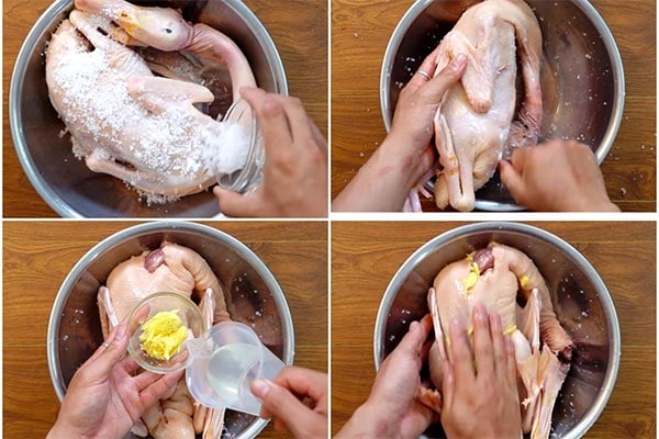 Sơ chế thịt vịt