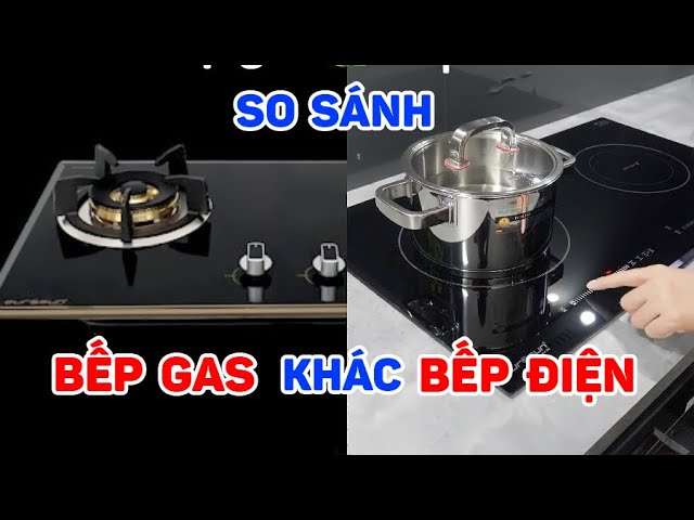 Tốc độ nấu của bếp gas và bếp điện