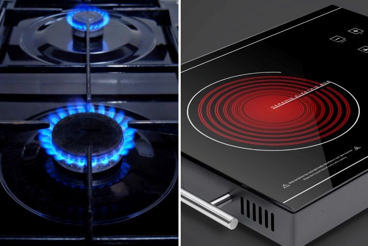 Tính an toàn của bếp điện và bếp gas