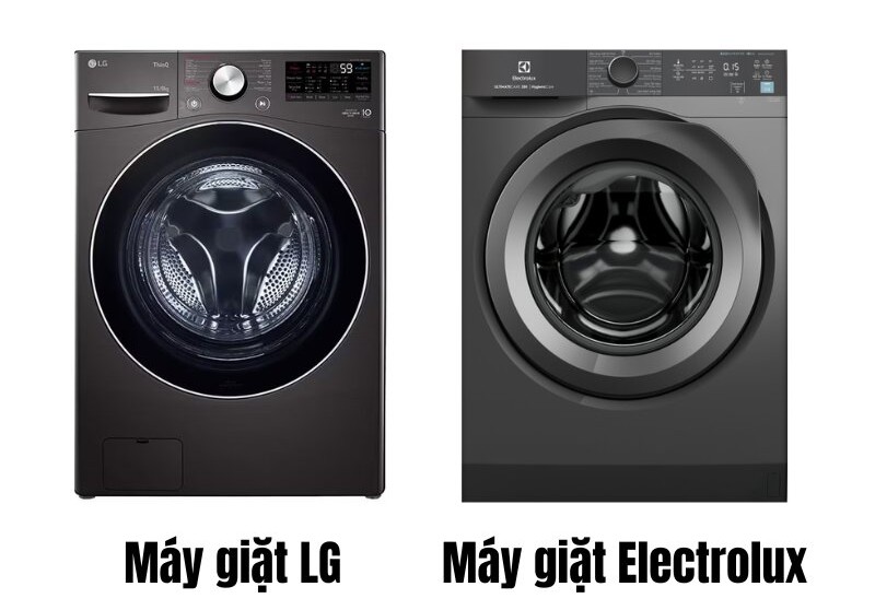 Máy giặt LG và Electrolux loại nào tốt hơn?