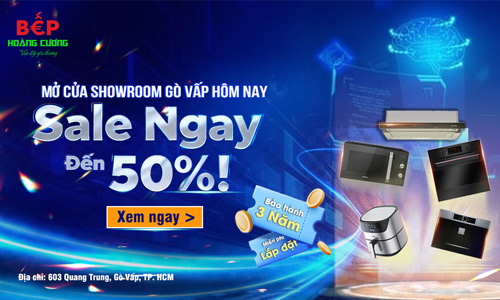 BẾP HOÀNG CƯƠNG - BÙNG NỔ ƯU ĐÃI KHAI TRƯƠNG TẠI GÒ VẤP