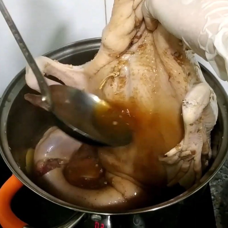 Trần vịt qua nước nóng