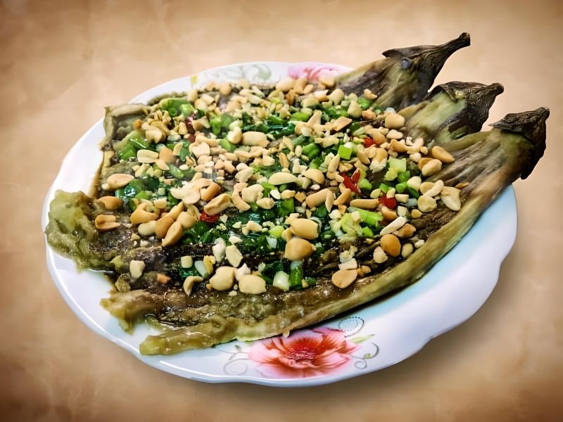 Thành phẩm và cảm nhận khi thưởng thức cà tím nướng