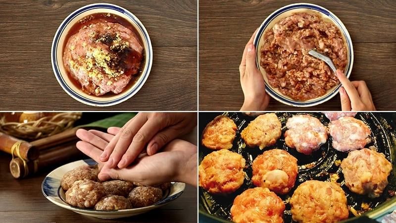Cách làm bún chả bằng nồi chiên không dầu