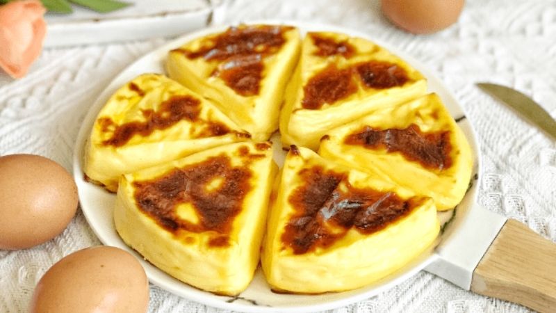 Cách làm bánh sữa tươi nướng