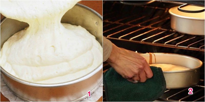 cách làm bánh gato bằng lò nướng