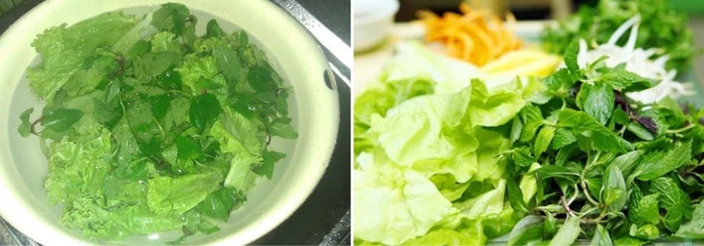 Các bước sơ chế nguyên liệu