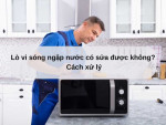 Lò vi sóng ngập nước có sửa được không? | Cách xử lý