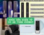 Khóa cửa điện tử có an toàn không?