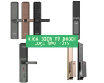 Khóa điện tử Bosch loại nào tốt?