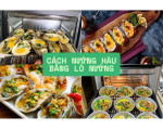 Nướng hàu bằng lò nướng