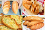Nướng bánh mì bằng lò vi sóng