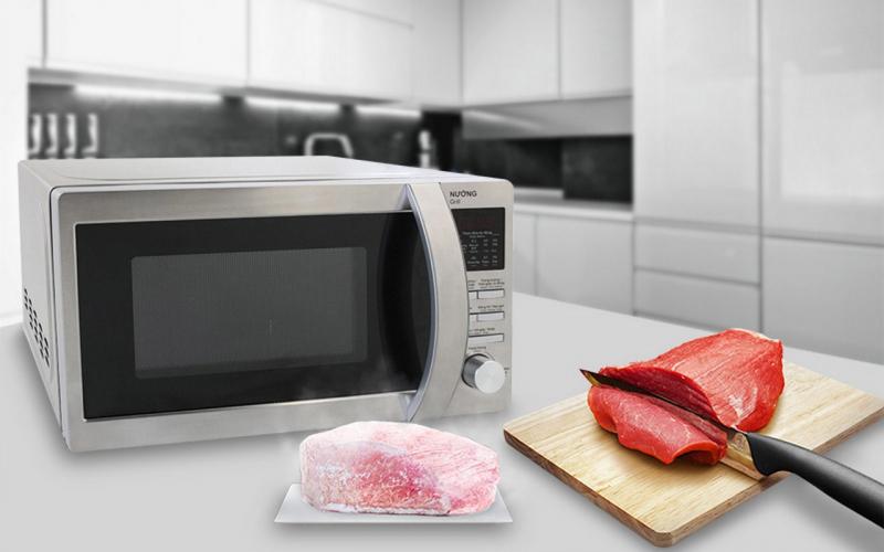 Chia thực phẩm để rã đông