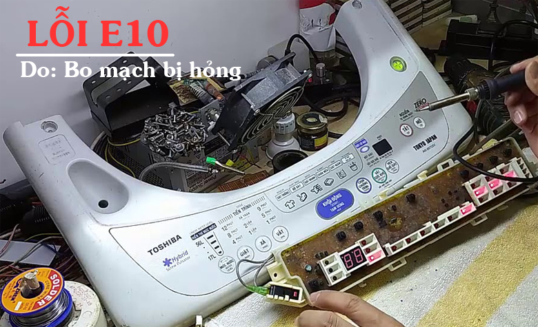 Do lỗi bản mạch (IC)