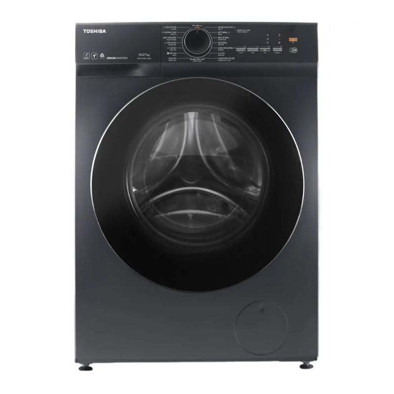 Máy giặt sấy Toshiba Inverter 10.5 kg - Sấy 7 kg TWD-T21BU115UWV(MG)