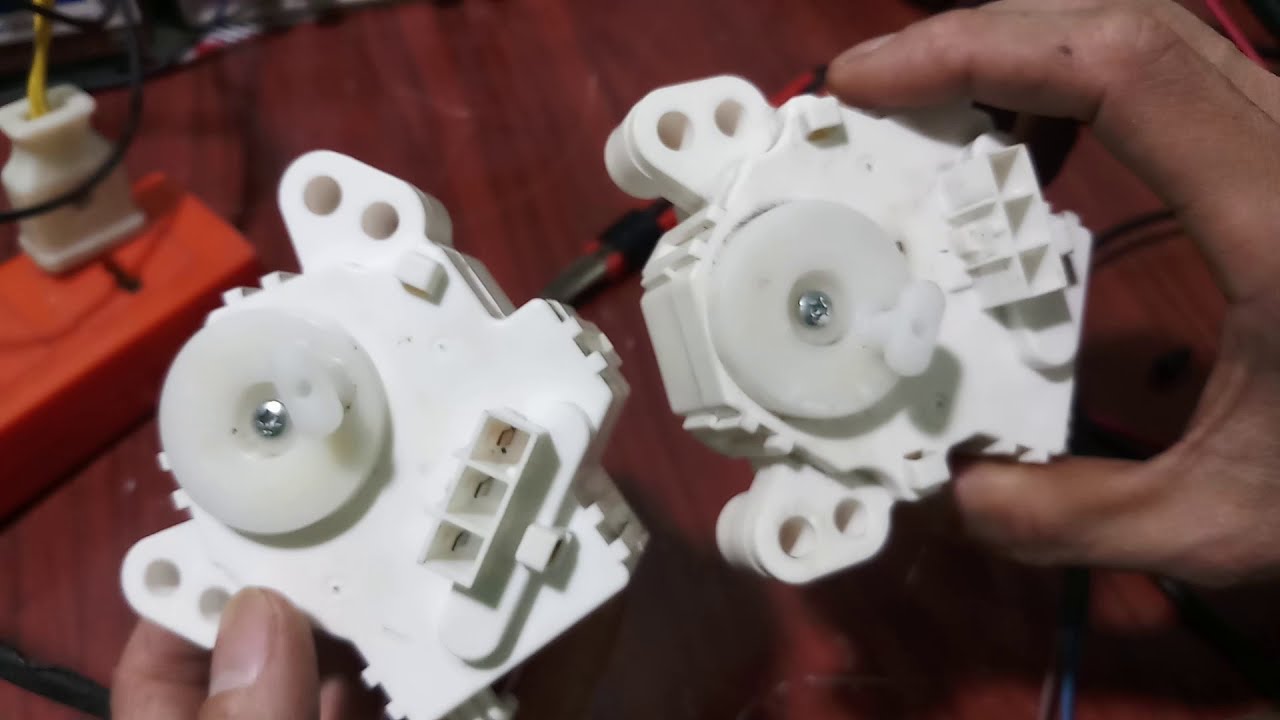 Motor xả bị hỏng