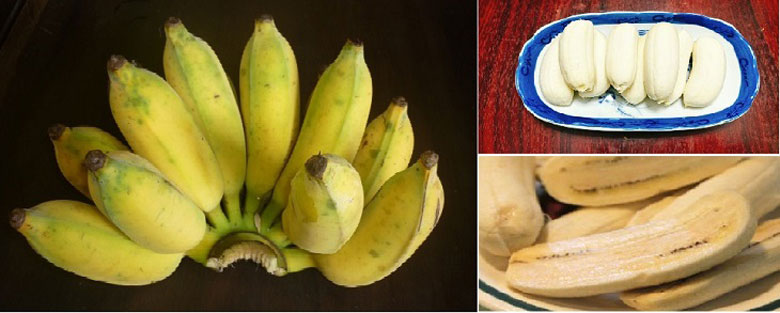Nguyên liệu làm chuối sấy bằng lò vi sóng