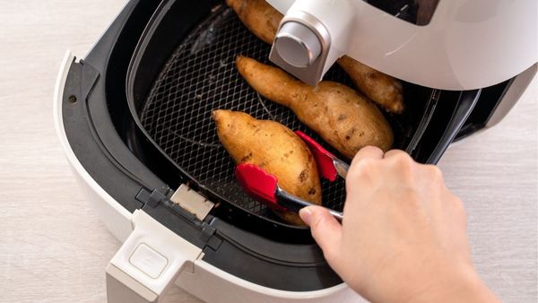 Cách nướng khoai lang bằng nồi chiên không dầu