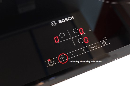 Lưu ý trong cách sử dụng bếp từ Bosch