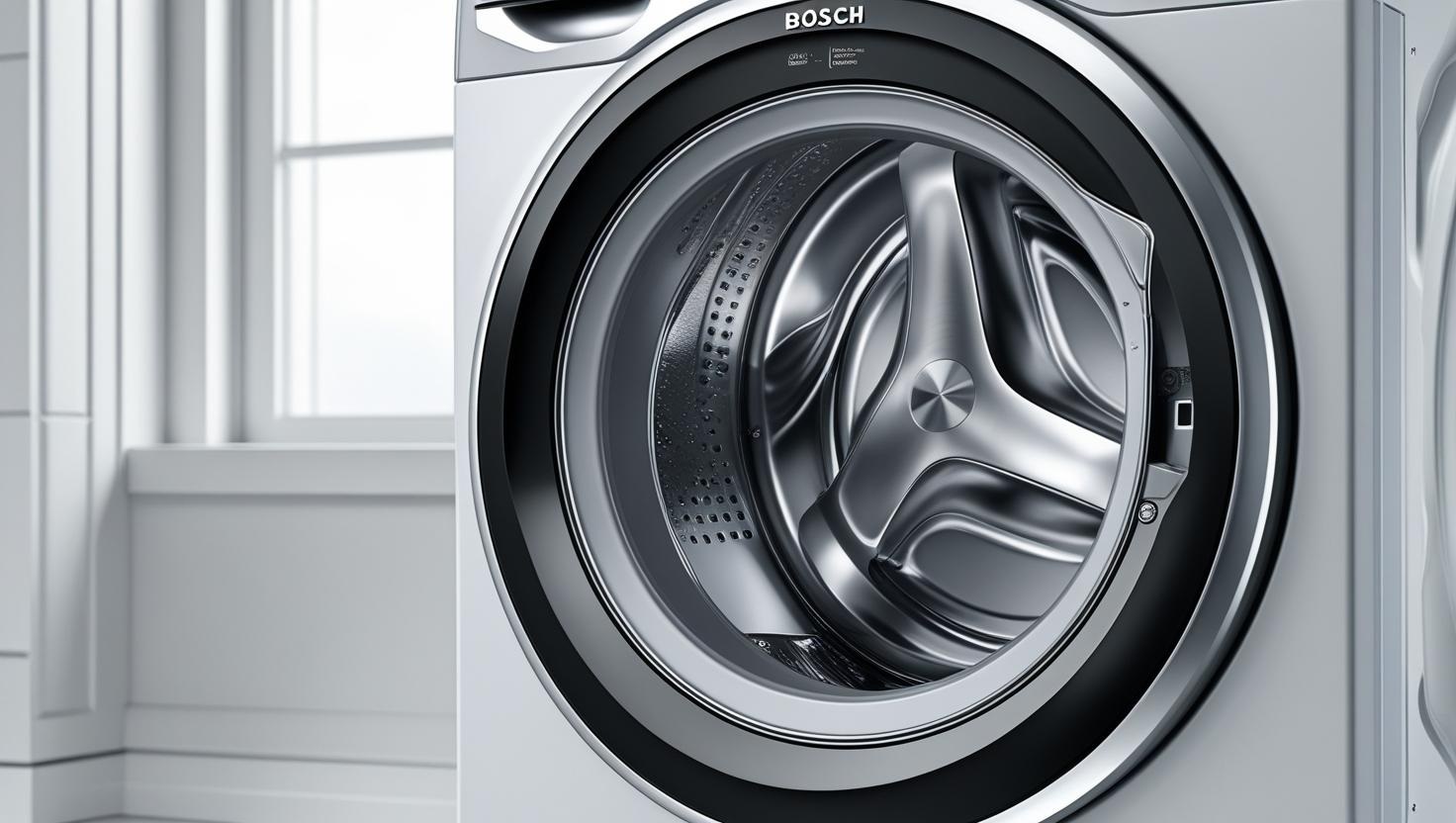 Một số sự cố thường gặp ở máy giặt Bosch